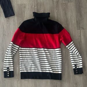 Tommy Hilfiger stripe turtle neck